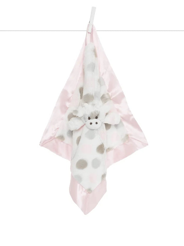 Little Giraffe Little G Blanky Pink
