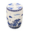 Blue & White Garden Seat