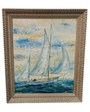 Sail Boats by Mavis Brandt