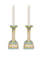 Mackenzie Childs Pair of Candlesticks
