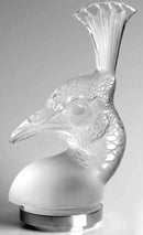 Lalique Peacock Paperwight