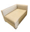 Hickory Beige Linen One Arm Chaise