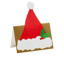 Set of 8 Be Merry Santa Hat Place Cards