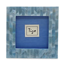 Blue Mother of Pearl Frame