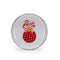 Set of 4 Ornament Appetizer Plates
