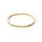 Gold Bangle with Multi Color Crystals