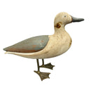 Painted Wood Seagul with Metal Feet