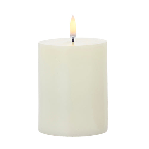 Ivory Pillar Candle