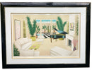 Fanch Ledan Patio with Grand Piano 1991