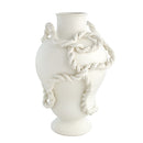 White Twisted Vine Vase