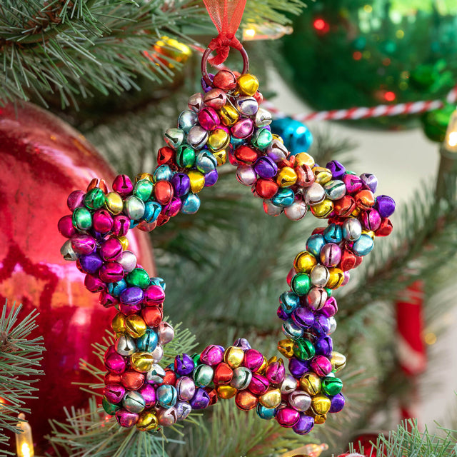 Star Shaped Jingle Bell Ornament