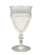 Set of 8 Cut Glass Goblets