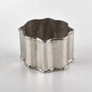 Set of 4 Classic Design Napkin Ring Silver