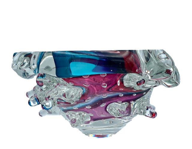 Leon Applebaum Art Glass Bowl