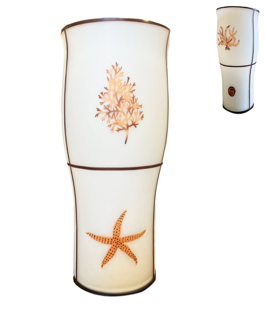 Tozai Hurrican Table Lamp with Sea Creatures