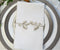 Set of 4 Silver Leaf Napkin Wraps