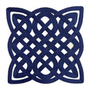 Set of 4 Gate Navy Square Placemats