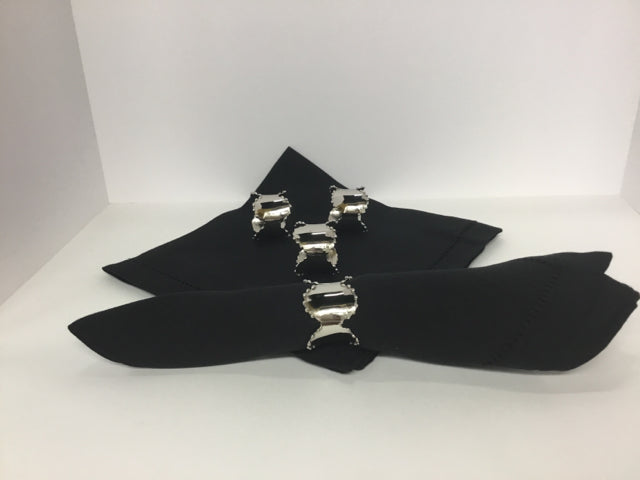Table Decor New Market Item Silver Metal Classic Napkin Ring