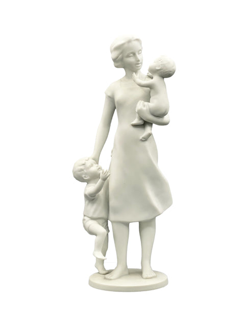 Kaiser White Porcelain Woman with Children