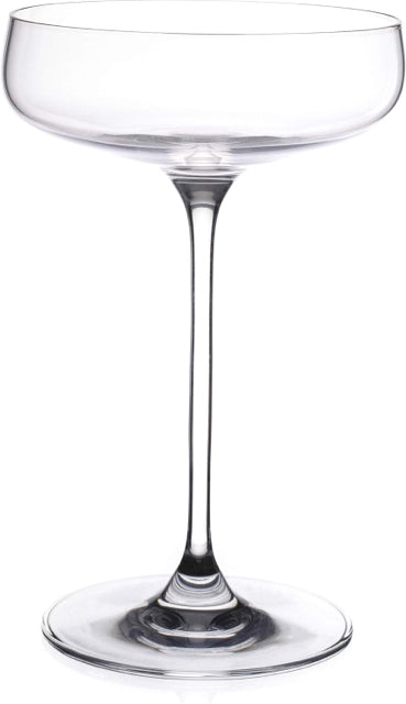 Set of 4 Champagne Saucer Glasses