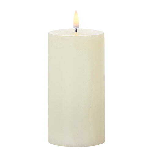 Ivory Pillar Candle