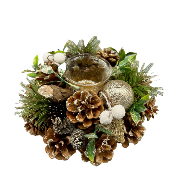 Pinecone Votive Holder