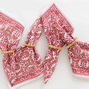 Set of 4 Square Bamboo Napkin Rings