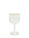 Set of 6 Baccarat Montaigne Red Glasses