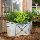 Aged Metal Soaking Tub Relic